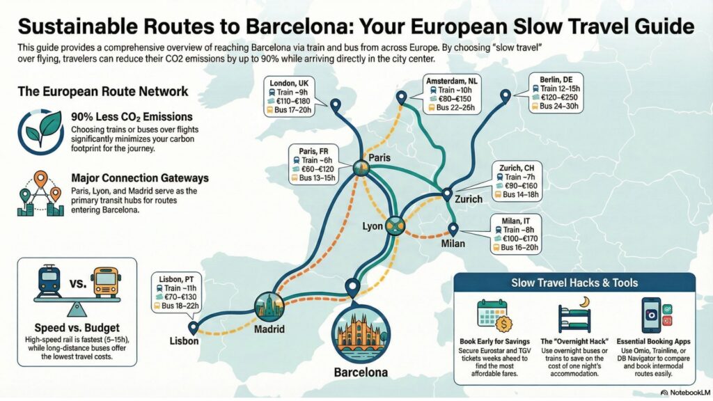 Sustainable routes across Europe